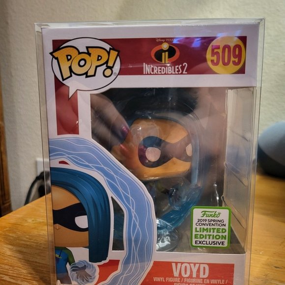 Disney Pixar The Incredibles 2 Voyd 2019 Spring Convention Exclusive Funko Pop - Picture 1 of 8